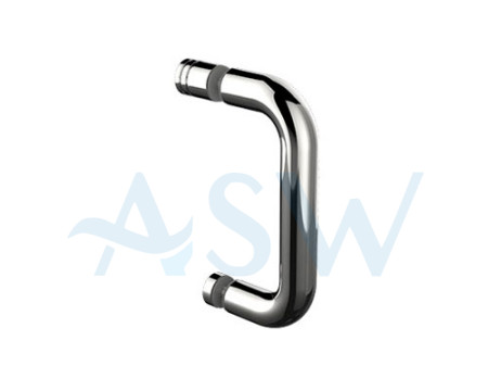 Round Handle D-shape with internal knob 180mm