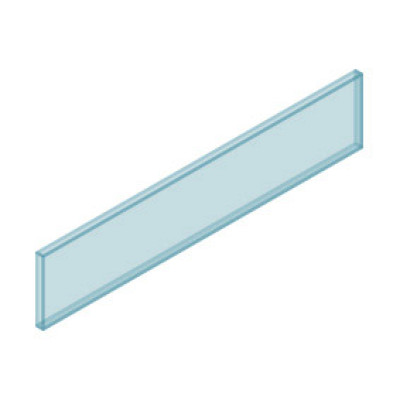 Frameless Shower Screen Head Brace Panel 10mm Toughened Glass