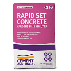Rapid Set Concrete - 20Kg Bag